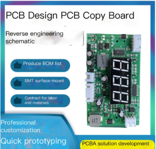 PCB design, circuit board copying, modification, PCBA solution development, circuit board proofing, production and proc