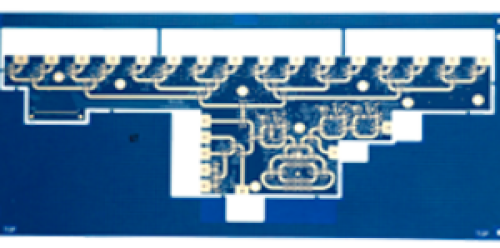 10-Layer High-Frequency PCB with HDI-1 Level for RF and Wireless Systems