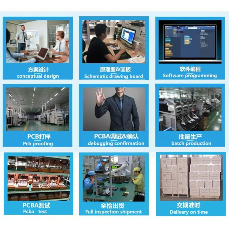PCB design, circuit board copying, modification, PCBA solution development, circuit board proofing, production and proc